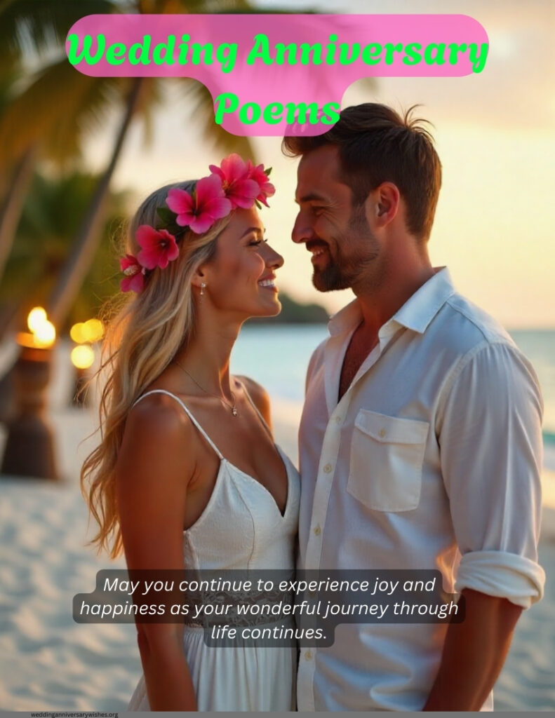 Wedding Anniversary Poems