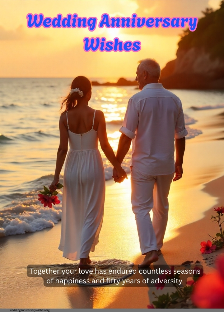 50th Wedding Anniversary Wishes